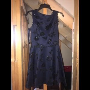 Black and blue dress. Size 3.